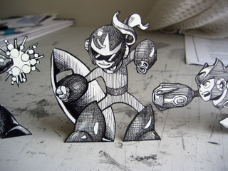 Illustration for article titled Somewhere, There's a Paper Mario Joke to Make About These Adorable Paper Zelda Figurines
